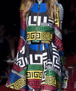 394 - Плътна коприна - Versace - панел 1,20 м